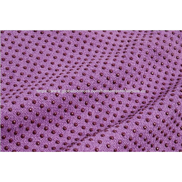 Toalha de Yoga Tie-Dye Antideslizante, Textura de Microfibra 100% Absorvente e Inodora para Hot Yoga, Bikram e Pilates - Atacado