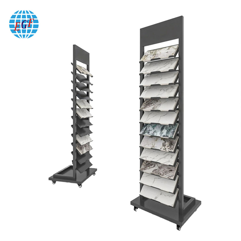 Picture Gallery Sample Racks Best-selling Simple Ceramic Tile Display Stand, Marble Quartz Display ...