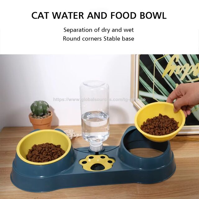 Nouveau Design 2025 Jouet pour Animaux de Compagnie 3 en 1 Haute Qualité Durable Mode Portable Distributeur Automatique Lent pour Animaux de Compagnie Récipient de Nourriture pour Animaux