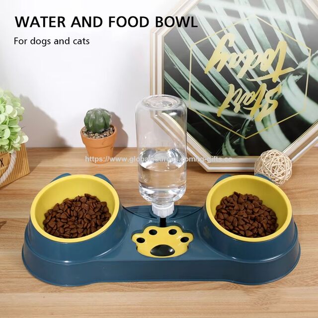 Nouveau Design 2025 Jouet pour Animaux de Compagnie 3 en 1 Haute Qualité Durable Mode Portable Distributeur Automatique Lent pour Animaux de Compagnie Récipient de Nourriture pour Animaux