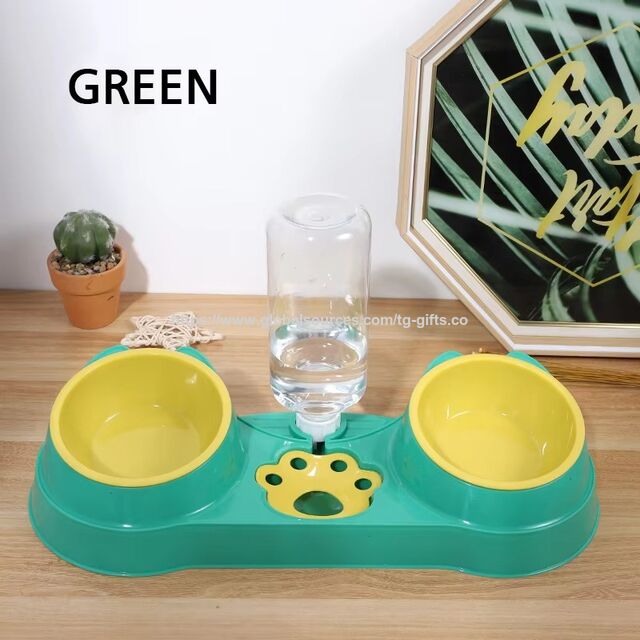Nouveau Design 2025 Jouet pour Animaux de Compagnie 3 en 1 Haute Qualité Durable Mode Portable Distributeur Automatique Lent pour Animaux de Compagnie Récipient de Nourriture pour Animaux