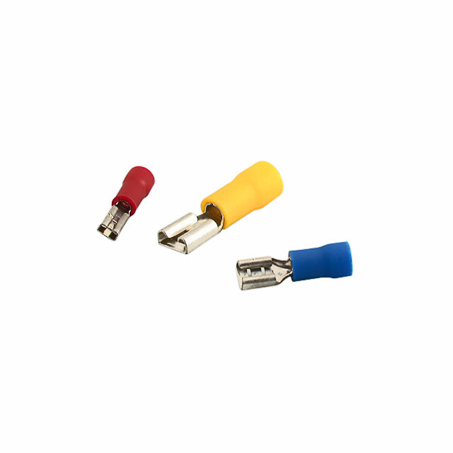 Vinylisolierter Gabelkabelschuh 4,3 mm rot, Standardverpackung 1000 Stück pro Beutel, RoHS-konform