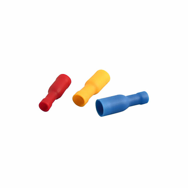 Vinylisolierter Gabelkabelschuh 4,3 mm rot, Standardverpackung 1000 Stück pro Beutel, RoHS-konform