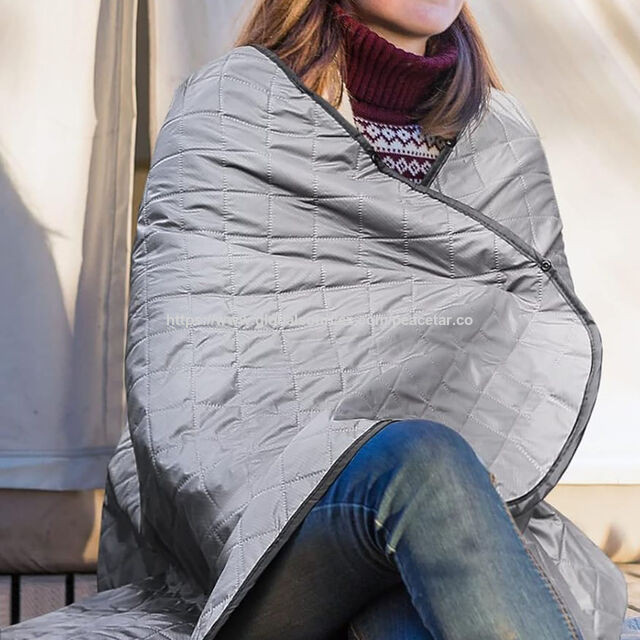 Manta de Piquenique Dobrável para Exterior em Poliéster Fleece de 225 GSM. Comprimento de 150 cm x Largura de 125 cm.