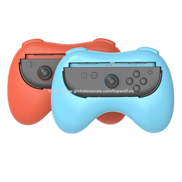 Empuñaduras Joy-Con para Nintendo Switch 2 (2 unidades) - Fácil instalación, ajuste preciso, acceso total a los botones, color personalizable