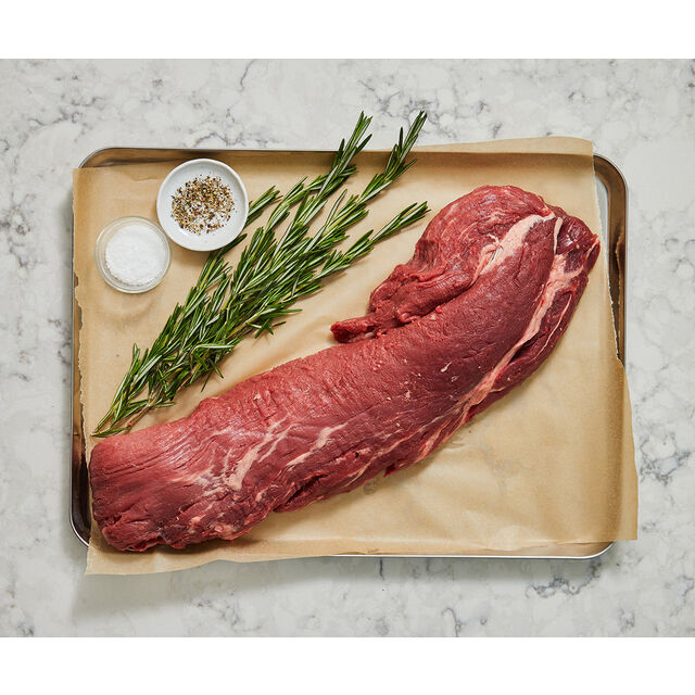 Gefrorenes, entbeintes Rinderfilet, Mittelstück, Prime Grade, IQF-Rinderfilet, vakuumverpackt, lose für Hotel & Einzelhandel