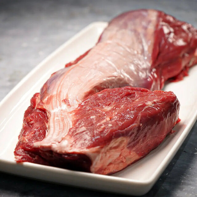 Gefrorenes, entbeintes Rinderfilet, Mittelstück, Prime Grade, IQF-Rinderfilet, vakuumverpackt, lose für Hotel & Einzelhandel