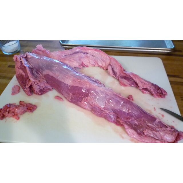 Gefrorenes, entbeintes Rinderfilet, Mittelstück, Prime Grade, IQF-Rinderfilet, vakuumverpackt, lose für Hotel & Einzelhandel