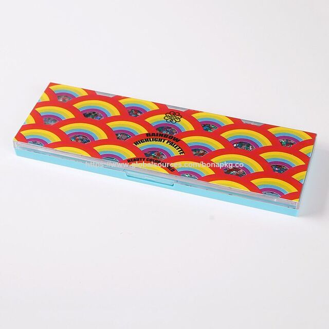 Boîtier d'ombre à paupières imprimé en 3D personnalisé pour boîtier de fard à joues/emballage de boîtier de palette vide