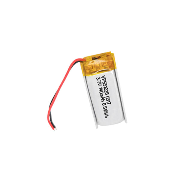 VP551228 Compact Li-Polymer Battery for Wearable Tech, Smart Gadgets and Medical Electronics