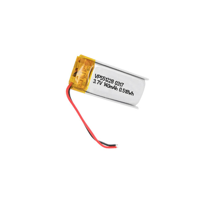 VP551228 Compact Li-Polymer Battery for Wearable Tech, Smart Gadgets and Medical Electronics
