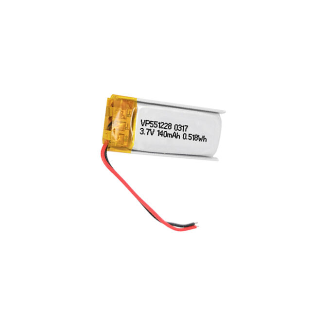 VP551228 Compact Li-Polymer Battery for Wearable Tech, Smart Gadgets and Medical Electronics
