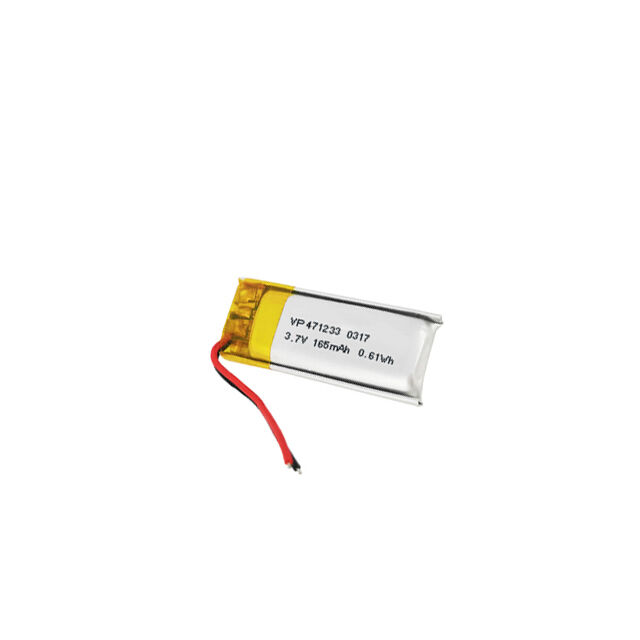VP471233 Li-Polymer Battery for Wearable Tech, Smart Gadgets and Medical Electronics