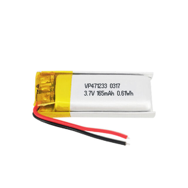 VP471233 Li-Polymer Battery for Wearable Tech, Smart Gadgets and Medical Electronics