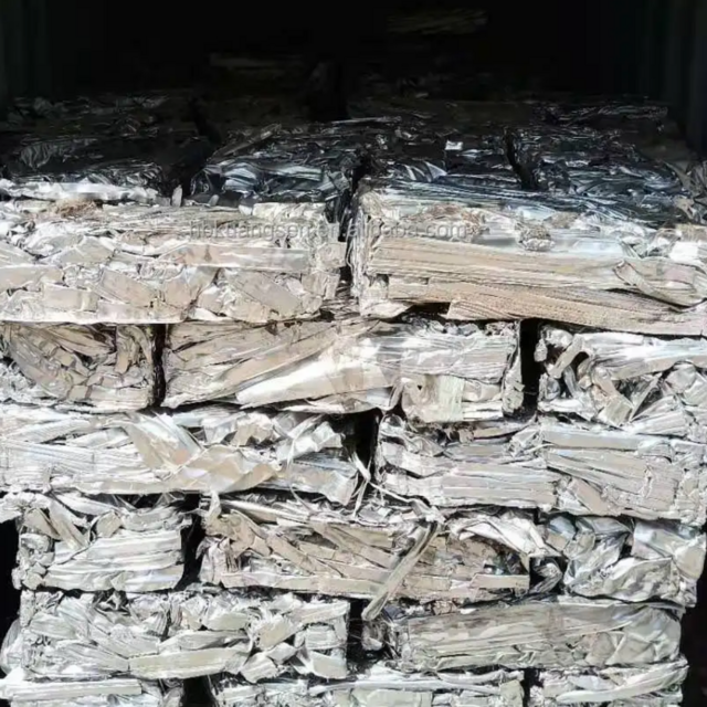 Lingote de chatarra de aluminio reciclado de alta pureza