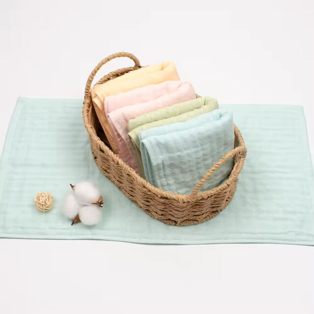 Pañuelo 100% Algodón Orgánico GOTS para Bebé, Toalla Facial, Muselina Suave, Toallita para Bebé, Trapo para Eructos