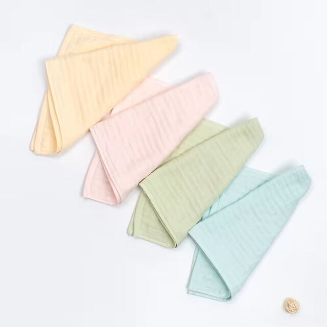 Pañuelo 100% Algodón Orgánico GOTS para Bebé, Toalla Facial, Muselina Suave, Toallita para Bebé, Trapo para Eructos