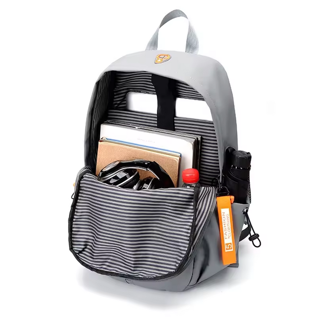 Mochila para Laptop com Logotipo Personalizado à Prova D'água, 10 Unidades, Bolsa para Computador, Mochila de Viagem de Negócios, Mochila de Caminhada com USB
