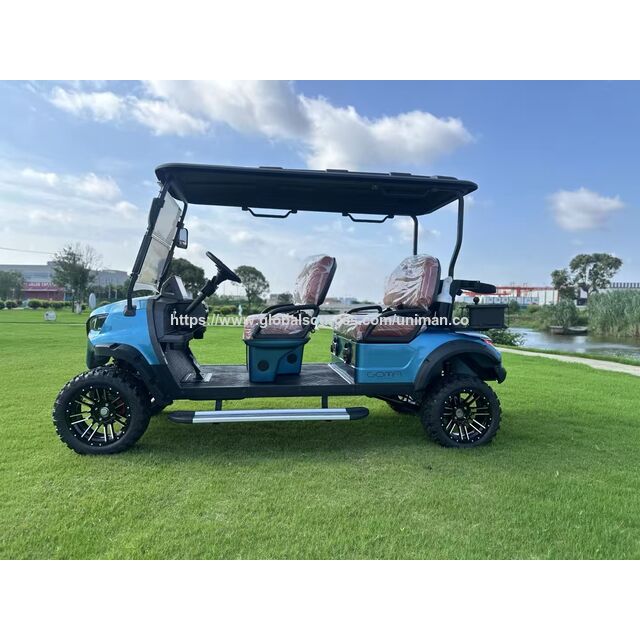 Hochwertiger chinesischer 4-Sitzer Elektro Golfwagen, Straßenzulassung, Lithiumbatterie, Günstiger Buggy-Verkauf