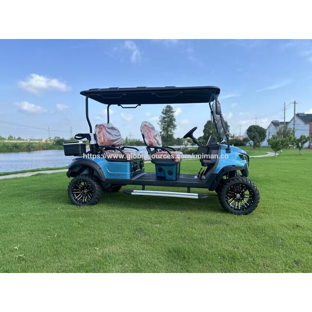 Hochwertiger chinesischer 4-Sitzer Elektro Golfwagen, Straßenzulassung, Lithiumbatterie, Günstiger Buggy-Verkauf