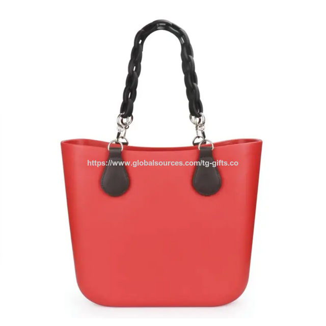 Sac fourre-tout de plage en caoutchouc et gelée pour femmes, pochette en silicone avec logo personnalisé, sac à main en silicone imperméable et tendance, OEM