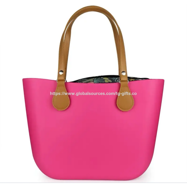 Sac fourre-tout de plage en caoutchouc et gelée pour femmes, pochette en silicone avec logo personnalisé, sac à main en silicone imperméable et tendance, OEM