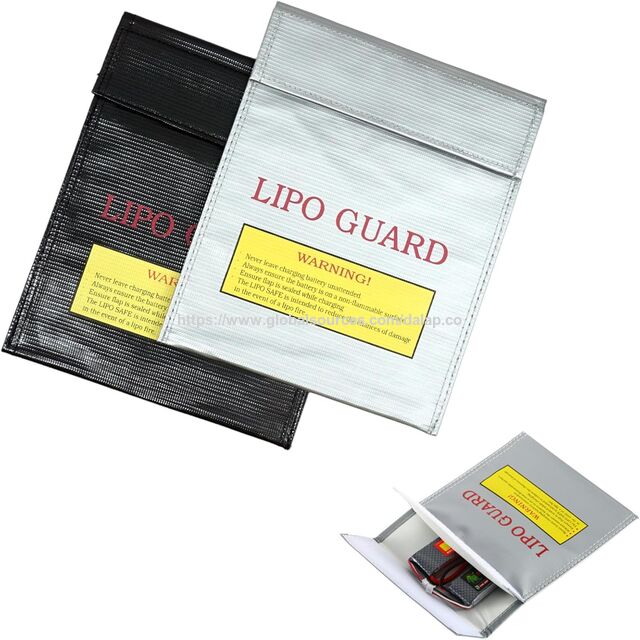 Bolsas Ignífugas para Documentos, Bolsa para Batería Lipo, Bolsa para Batería de Bicicleta Eléctrica, Bolsa Ignífuga para Almacenamiento de Baterías de Litio y Documentos Importantes
