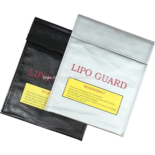 Bolsas Ignífugas para Documentos, Bolsa para Batería Lipo, Bolsa para Batería de Bicicleta Eléctrica, Bolsa Ignífuga para Almacenamiento de Baterías de Litio y Documentos Importantes