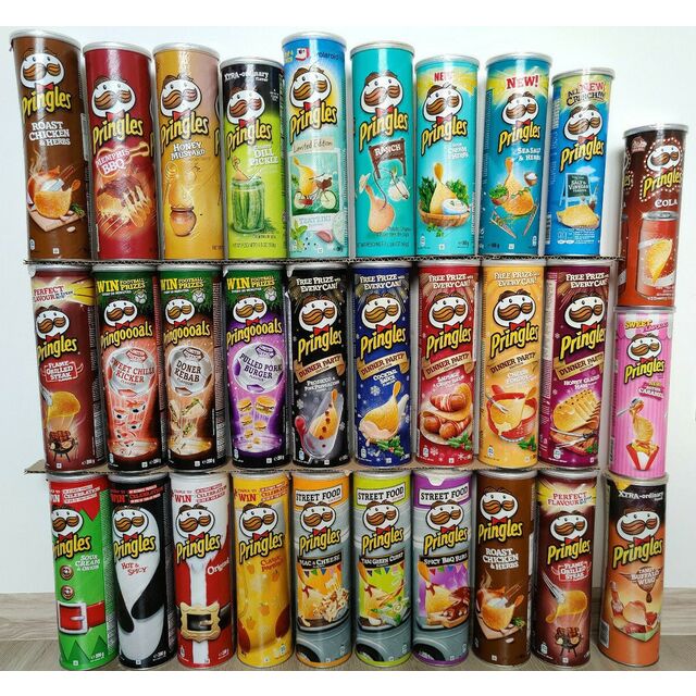 Pringles Patatas Fritas Crema Agria y Cebolla 165g Snacks al por mayor