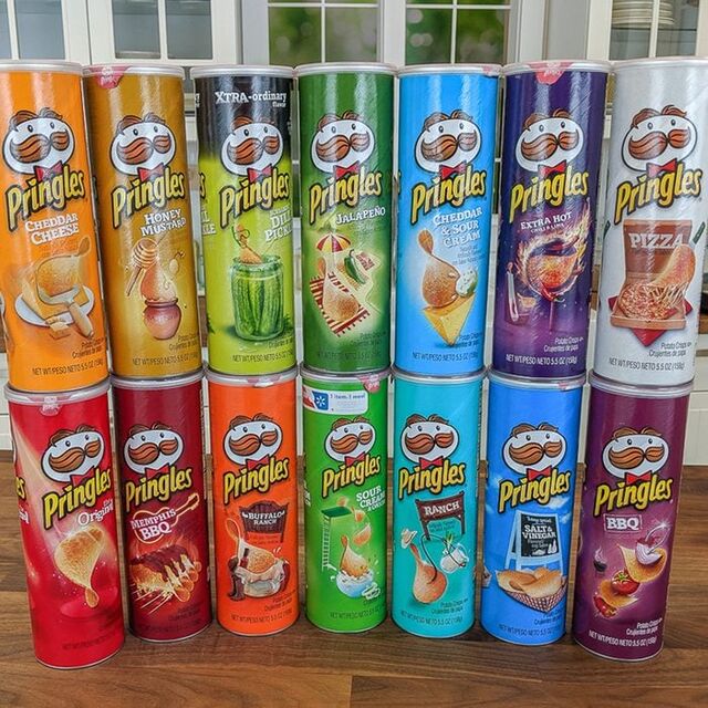 Pringles Patatas Fritas Crema Agria y Cebolla 165g Snacks al por mayor