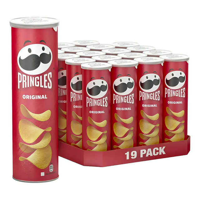 Pringles Patatas Fritas Crema Agria y Cebolla 165g Snacks al por mayor