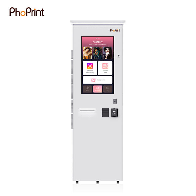 Phoprint Münzbetriebener, kommerzieller, digitaler Sofortbild-Spiegel-Fotoautomat-Kiosk für Geschäftsveranstaltungen