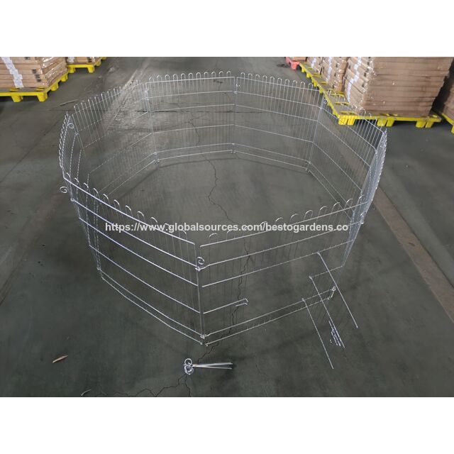 Parque de Juegos Negro para Mascotas, 8 Paneles de 75*80cm, Valla para Perros, Parque de Ejercicio, Jaulas para Mascotas de Exterior