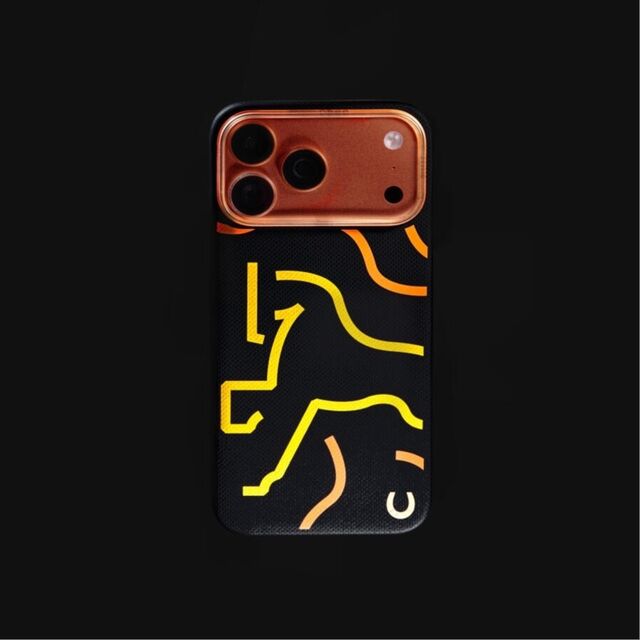 NEUE limitierte Auflage zum Jahr des Pferdes Aramidfaser Kevlar Wuzhui Stoßfest mit Magsafe Handyhülle für iPhone 17 Pro