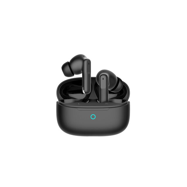 Venta al por mayor de fábrica de auriculares: Auriculares Bluetooth con cancelación de ruido ANC K90 para negocios, Bluetooth inalámbrico, batería de larga duración, auriculares para oficina