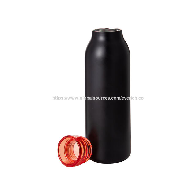 Bouteille d'eau isotherme 500 ml en acier inoxydable 304 avec isolation à double paroi, conservation du froid pendant 24 heures et polissage électrolytique pour une hygiène améliorée. Idéal pour les grossistes et les distributeurs.