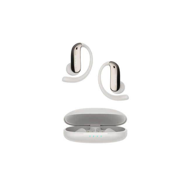 Auriculares Bluetooth OWS, K97 Auriculares Deportivos Inalámbricos con Gancho para la Oreja, Sin Bloqueo del Canal Auditivo, Comodidad para Todo el Día