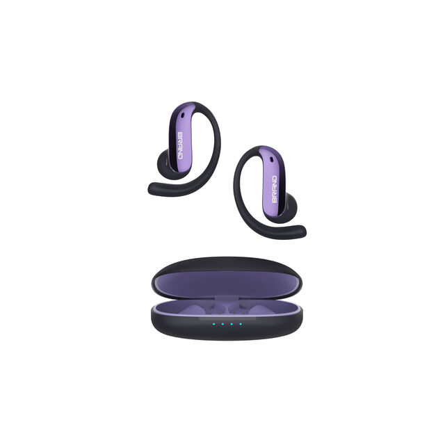 Auriculares Bluetooth OWS, K97 Auriculares Deportivos Inalámbricos con Gancho para la Oreja, Sin Bloqueo del Canal Auditivo, Comodidad para Todo el Día