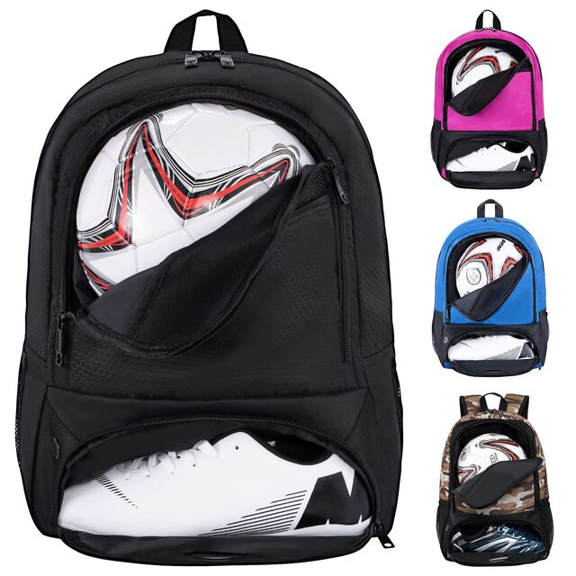 Sac à dos de football d'extérieur pour le football, sac à dos pour le football, le volley-ball et le handball, TISSU AVEC fermeture éclair GRS avec OEKO