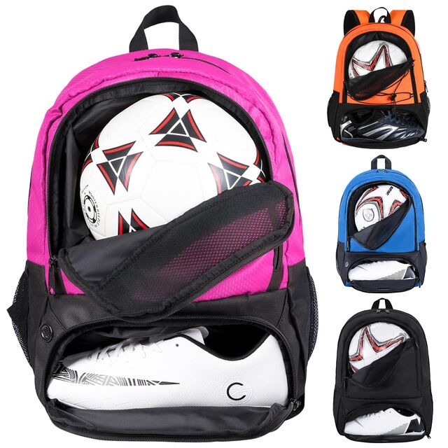 Sac à dos de football d'extérieur pour le football, sac à dos pour le football, le volley-ball et le handball, TISSU AVEC fermeture éclair GRS avec OEKO