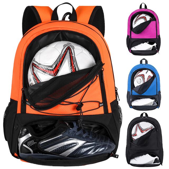 Sac à dos de football d'extérieur pour le football, sac à dos pour le football, le volley-ball et le handball, TISSU AVEC fermeture éclair GRS avec OEKO
