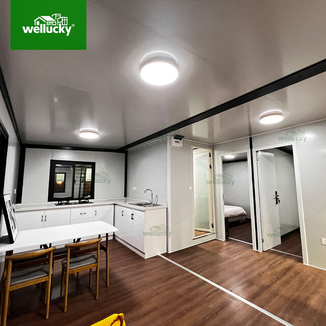 Casa Contenedor Modular Expandible que Proporciona un Espacio Interior Mejorado para Viviendas Residenciales y Proyectos de Vivienda a Largo Plazo
