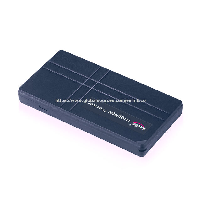 Mini rastreador GPS para bagagem, localizador de bagagem, registrador de dados de mala com sensor de luz e suporte Bluetooth