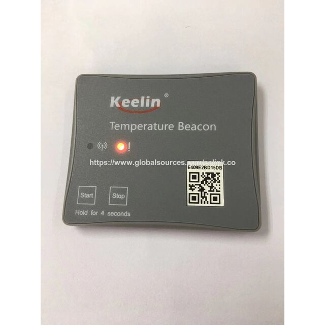 Traqueur de Température BLE5.0 avec Autonomie de Plus de 5 Ans pour la Surveillance de Vos Aliments Frais/Fruits/Médicaments/Usine