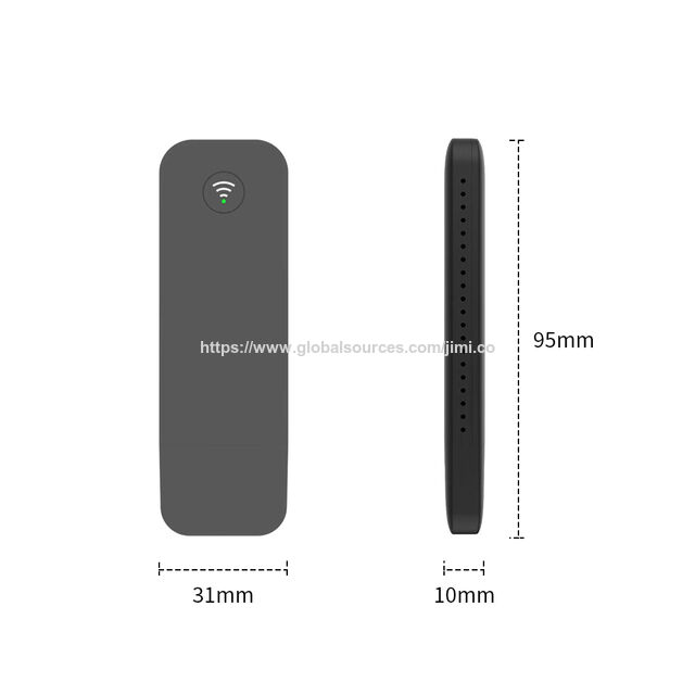 Novo Modem WiFi USB 4G Mini Roteador 3G 4G LTE com Firewall VPN WiFi 2.4G Suportado para Aplicações Empresariais