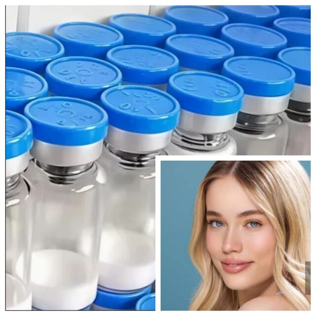 Peptide de Cuivre GHK-Cu Certifié GMP en Poudre pour Formules Cosmétiques Avancées Anti-Rides et de Renouvellement de la Peau