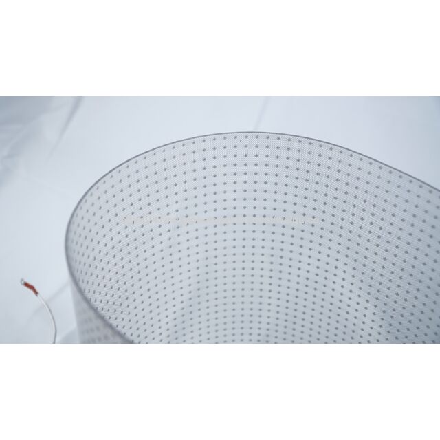 شاشة LED مرنة فائقة الرقة P4 P6 P8 P10 P16 P20 P31.25 ، لافتات LED شفافة 1000 × 240 مم ، وحدة LED