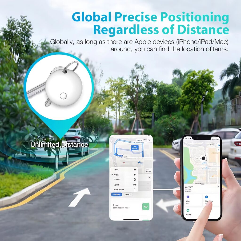 New Anti-lost Tracker Kids Tracking Device Find My Tag Mini Smart Tag ...