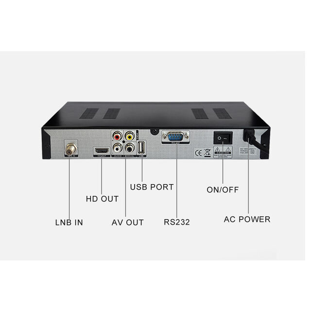 Italie Décodeur MPEG HEVC DVB-T2 Récepteur TV