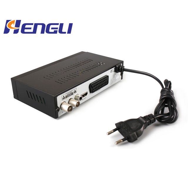 Récepteur TV numérique DVB-T2 OEM à prix d'usine MPEG-4 H.264/H.265 HEVC